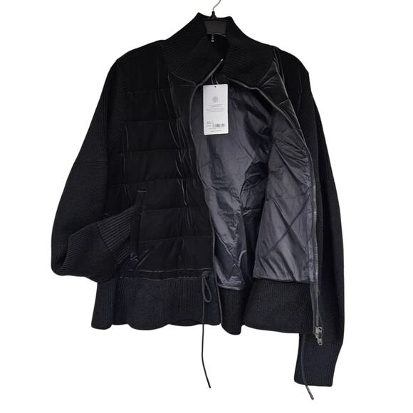 ATHLETA Hanover Hybrid Black Jacket, Size XL, New with Tag MSRP $259 - Picture 5 of 16